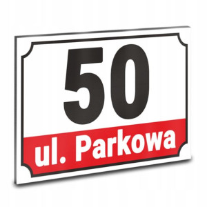TABLICZKA na dom Tablica Adresowa NUMER DOMU wz 03