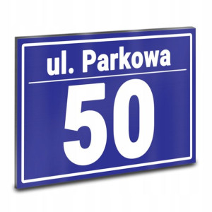 TABLICZKA na dom Tablica Adresowa NUMER DOMU wz 08