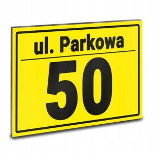 TABLICZKA na dom Tablica Adresowa NUMER DOMU wz 23