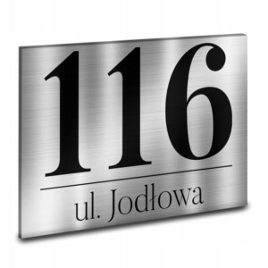 TABLICZKA na dom TABLICA Adresowa NUMER DOMU wz 71