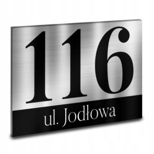 TABLICZKA na dom TABLICA Adresowa NUMER DOMU wz 72