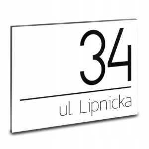 TABLICZKA na dom TABLICA Adresowa NUMER DOMU wz 83