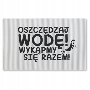DYWANIK MATA ŁAZIENKOWA AntyPOŚLIZG Śmieszne Wzory