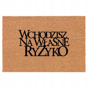 WYCIERACZKA Wejściowa KOKOSOWA Wiele WZORÓW 40x60