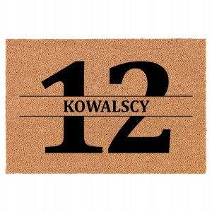WYCIERACZKA Wejściowa Własne NAZWISKO WZORY 40x60