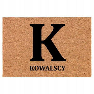 WYCIERACZKA Wejściowa Własne NAZWISKO WZORY 40x60