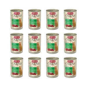 Pakiet Animonda Carny Wołowina, Indyk, Królik 12 x 400 g