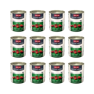 Pakiet Animonda GranCarno Original Wołowina z Dziczyzną 12 x 800 g