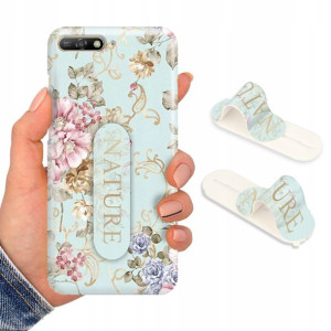 Etui + Uchwyt do HUAWEI Y6 2018 Case Modne Wzory