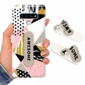 Etui + Uchwyt do LG K71 Obudowa Modne Wzory