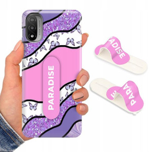 Etui + Uchwyt do MOTOROLA E20 4G Case Modne Wzory