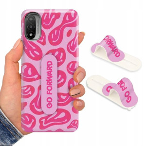 Etui + Uchwyt do MOTOROLA E20 Case Piękne Wzory