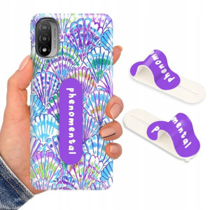 Etui + Uchwyt do MOTOROLA E20 Case Piękne Wzory