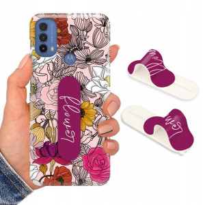 Etui + Uchwyt do MOTOROLA E20s Case Modne Wzory
