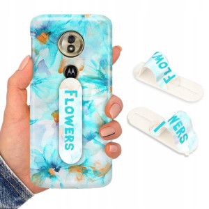 Etui + Uchwyt do MOTOROLA G6 PLAY Case Modne Wzory