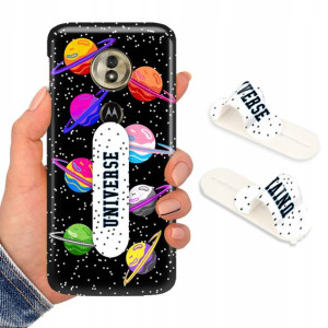 Etui + Uchwyt do MOTOROLA G6 PLAY Case Modne Wzory