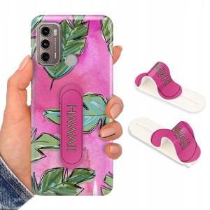 Etui + uchwyt do MOTOROLA G60 Obudowa Case Wzory