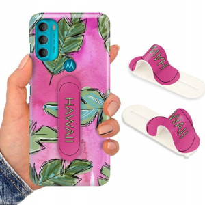 Etui + Uchwyt do MOTOROLA G71 5G Case Piękne Wzory