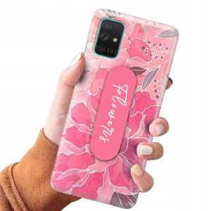 Etui + uchwyt do SAMSUNG GALAXY A71 Case Wzory