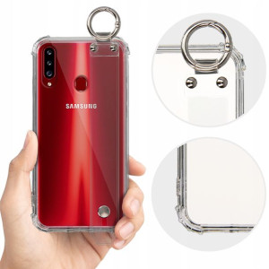 Etui ANTI-SHOCK Obudowa z Paskiem do SAMSUNG A20S