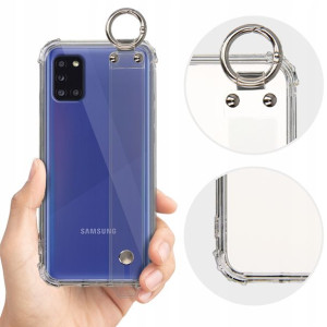 Etui ANTI-SHOCK Obudowa z Paskiem do SAMSUNG A31