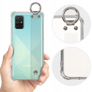 Etui ANTI-SHOCK Obudowa z Paskiem do SAMSUNG A71