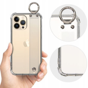 Etui ANTISHOCK Case z Paskiem do IPHONE 13 PRO MAX