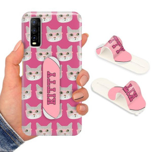 Etui + Uchwyt do VIVO Y70S Obudowa Modne Wzory