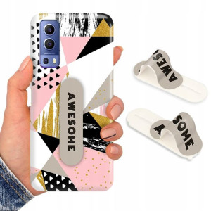 Etui + Uchwyt do VIVO Y72 5G Obudowa Modne Wzory