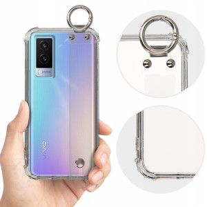 Etui ANTI-SHOCK Obudowa z Paskiem do VIVO V21E 4G