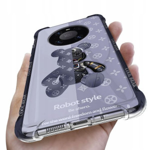 Etui Antishock do HUAWEI MATE 40 PRO Misie Wzory