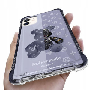 Etui Antishock do iPHONE 11 Obudowa Misie Wzory