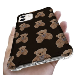 Etui Antishock do IPHONE 12 Obudowa Misie Wzory