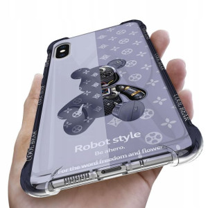Etui Antishock do iPHONE X/XS Obudowa Misie Wzory