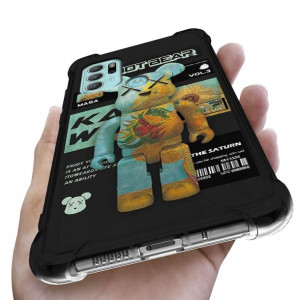 Etui Antishock do MOTOROLA G60s Case Misie Wzory