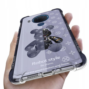 Etui Antishock do NOKIA 5.4 Obudowa Misie Wzory
