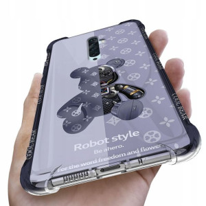 Etui Antishock do OPPO RENO 2 Obudowa Misie Wzory