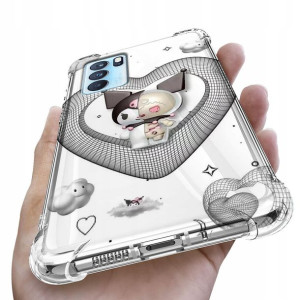 Etui Antishock do OPPO RENO 6 5G Case Misie Wzory