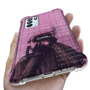 Etui Antishock do OPPO RENO 6 PRO Kosmos Top Wzory