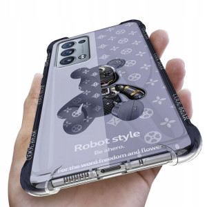 Etui Antishock do OPPO RENO 6 PRO PLUS Misie Wzory
