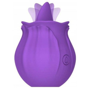 Wibrator Języczek Purple Rose Fioletowy
