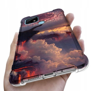 Etui Antishock do REALME C21 Case Spring Top Wzory