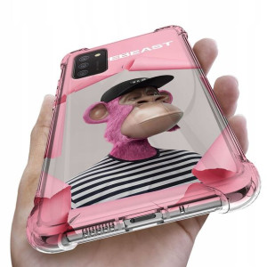 Etui Antishock do SAMSUNG A03S Obudowa Misie Wzory