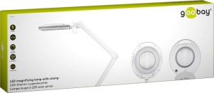 Lampa LUPA kosmetyczna  pierścieniowa LED 8,5W 83-800lm Goobay