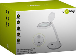 Lampa LUPA kosmetyczna pierścieniowa LED 5W 80-400lm Goobay
