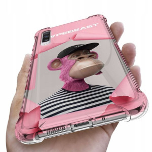 Etui Antishock do SAMSUNG A70S Obudowa Misie Wzory