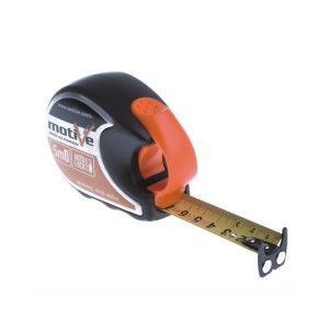 MOTIVE solidna stalowa miara zwijana z systemem AUTO-LOCK 5m/25mm (090 075)