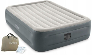 Intex 64126 dmuchany materac pompka 152x203x46 cm