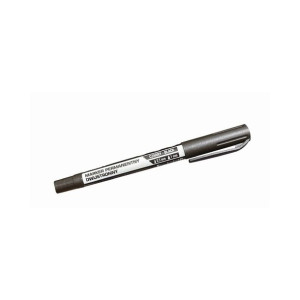 MOTIVE czarny marker permanentny dwustronny (0,5mm i 1mm)