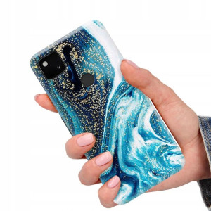 Etui do GOOGLE PIXEL 4A Obudowa TOP Marmurki Wzory